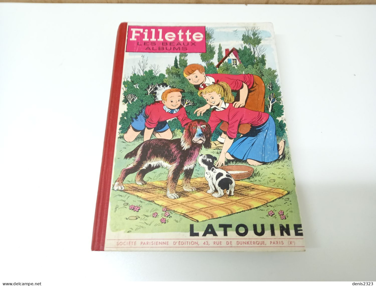 Recueil Des Magazines Fillette 1955 TTB Latouine Les Beaux Albums - Bücherpakete