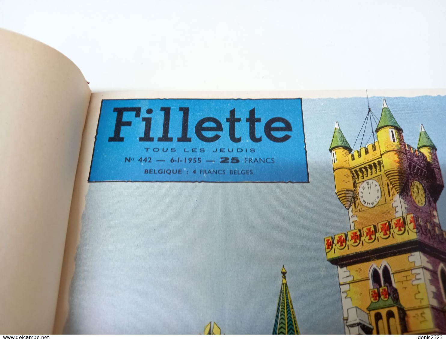 Recueil Des Magazines Fillette 1955 TTB Latouine Les Beaux Albums - Paquete De Libros