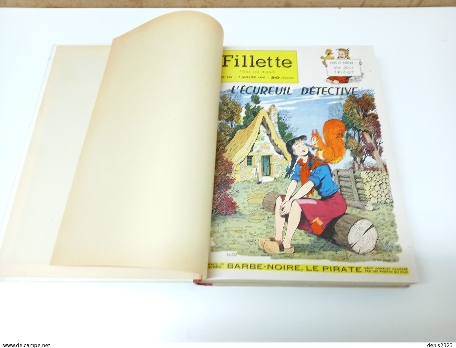 Recueil Des Magazines Fillette 1954 TTB Le Mariage De Demoiselle Linotte Les Beaux Albums - Lots De Plusieurs BD