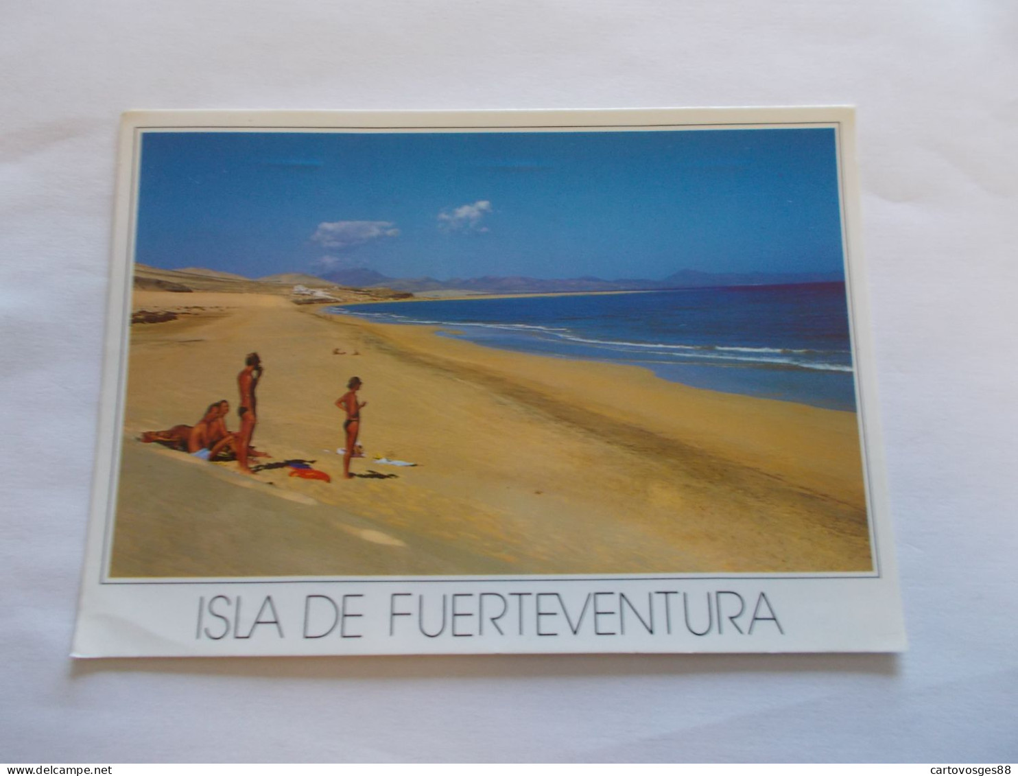 JANDIA ISLA DE FUERTENVENTURA ( ESPANA ESPAGNE ) PLAGE  ANIMEES - Fuerteventura