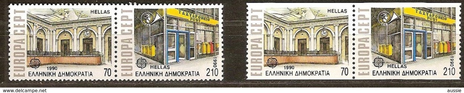 Grèce Greece Griekenland 1990 Yvertn° 1726-1729 *** MNH Cote 14,50 Euro Cept Europa - 1990