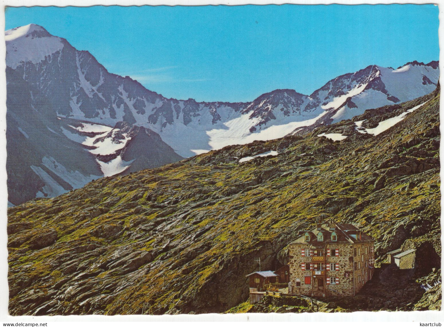 Nürnberger Hütte, 2280 M - Feuerstein Und Grübler Ferner - Stubaier Alpen - (Tirol, Österreich/Austria) - Neustift Im Stubaital