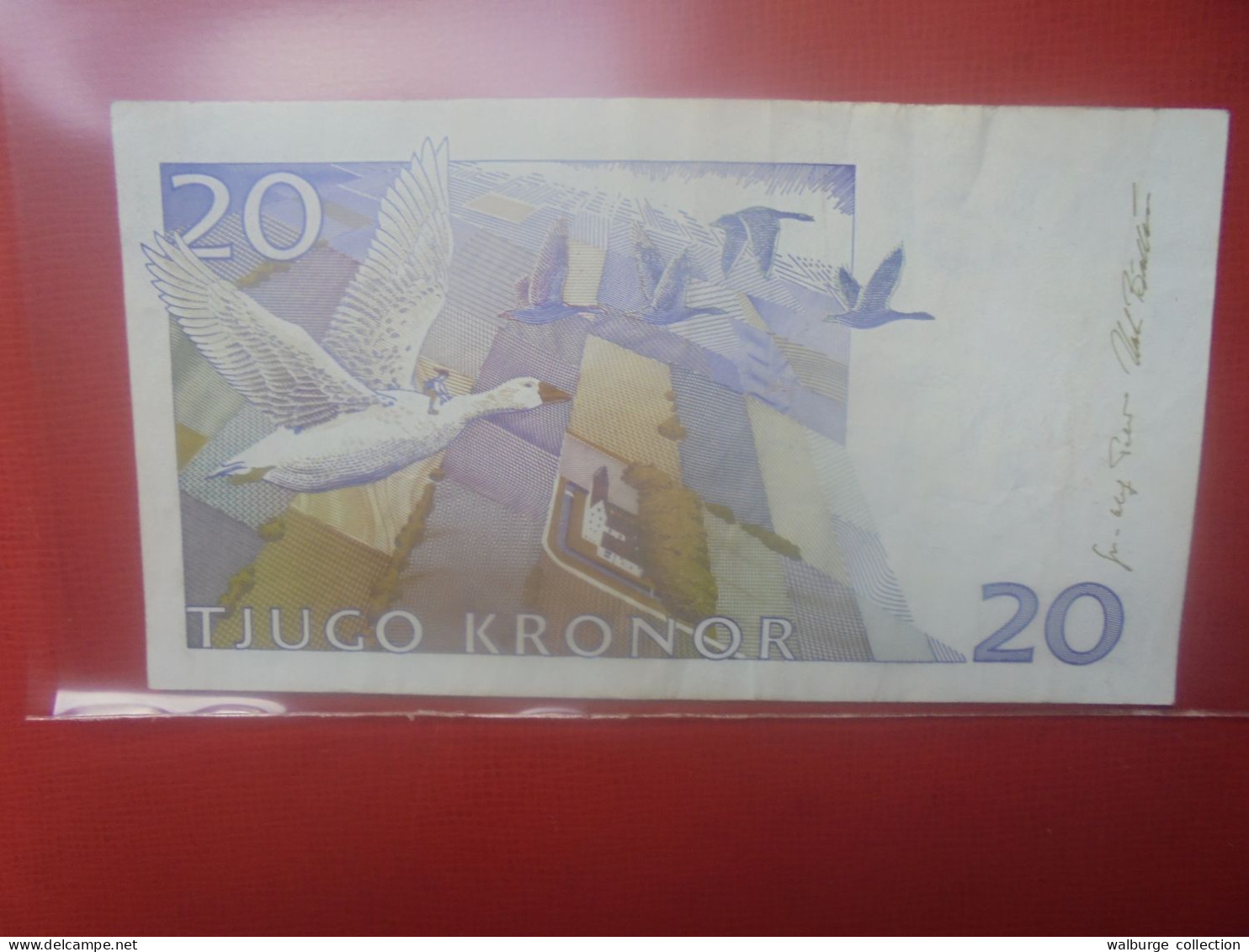 SUEDE 20 KRONOR 1991-95 Circuler (B.31) - Sweden