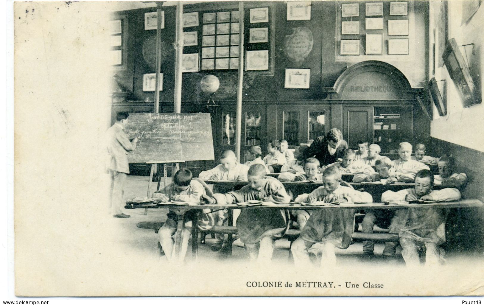 37 - METTRAY - Colonie - Une Classe - Mettray