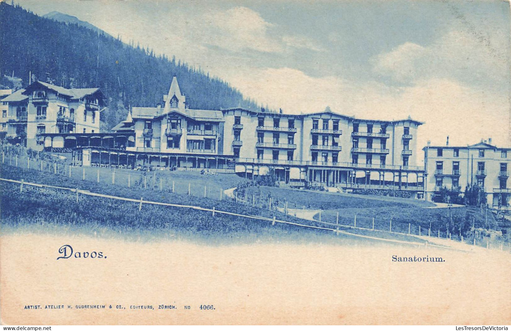 SUISSE - Davos - Sanatorium - Carte Postale Ancienne - Davos