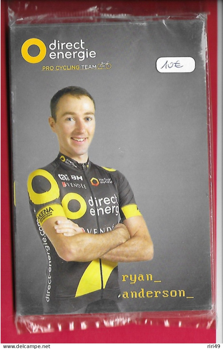 Lot  De Cartes  Direct Energie- Vendée Team Cyclisme Avec Thomas VoecKler, Jamais Servis Sous Blister Voir Scanne 2015 - Cycling
