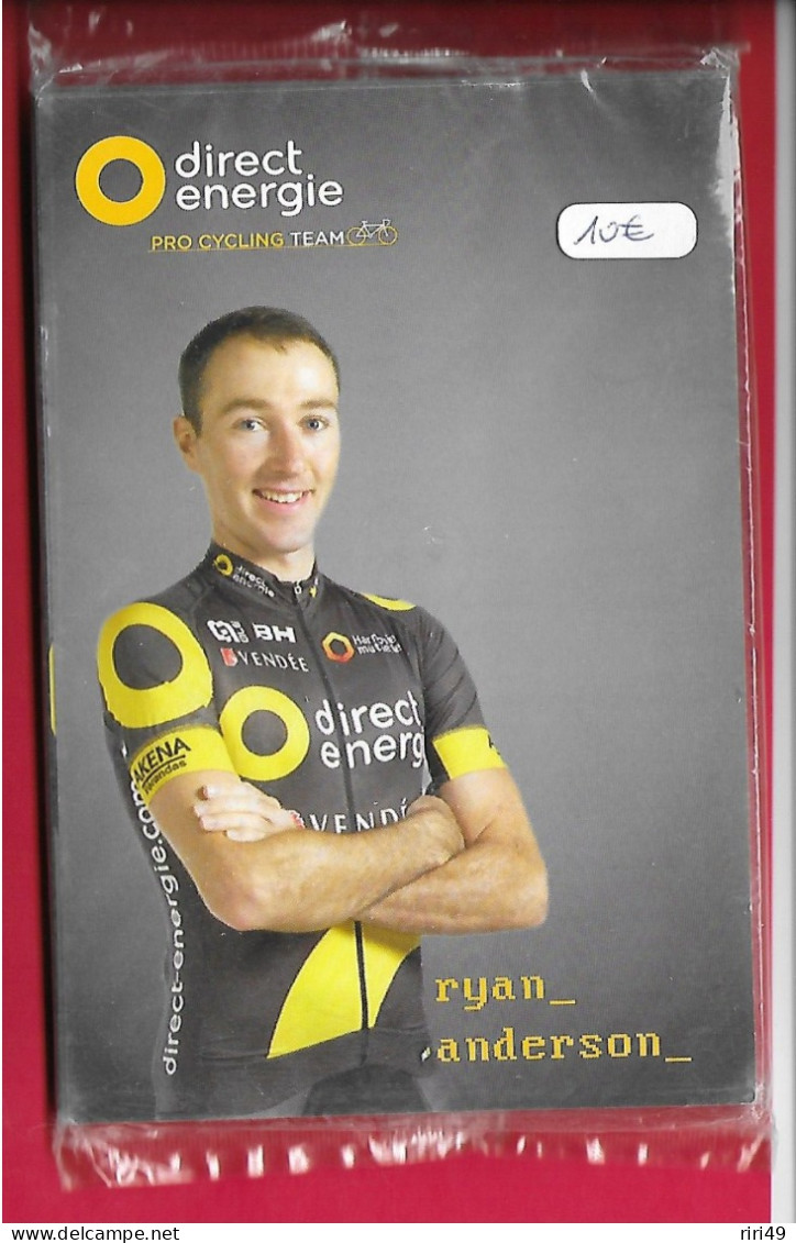 Lot  De Cartes  Direct Energie- Vendée Team Cyclisme Avec Thomas VoecKler, Jamais Servis Sous Blister Voir Scanne 2015 - Ciclismo