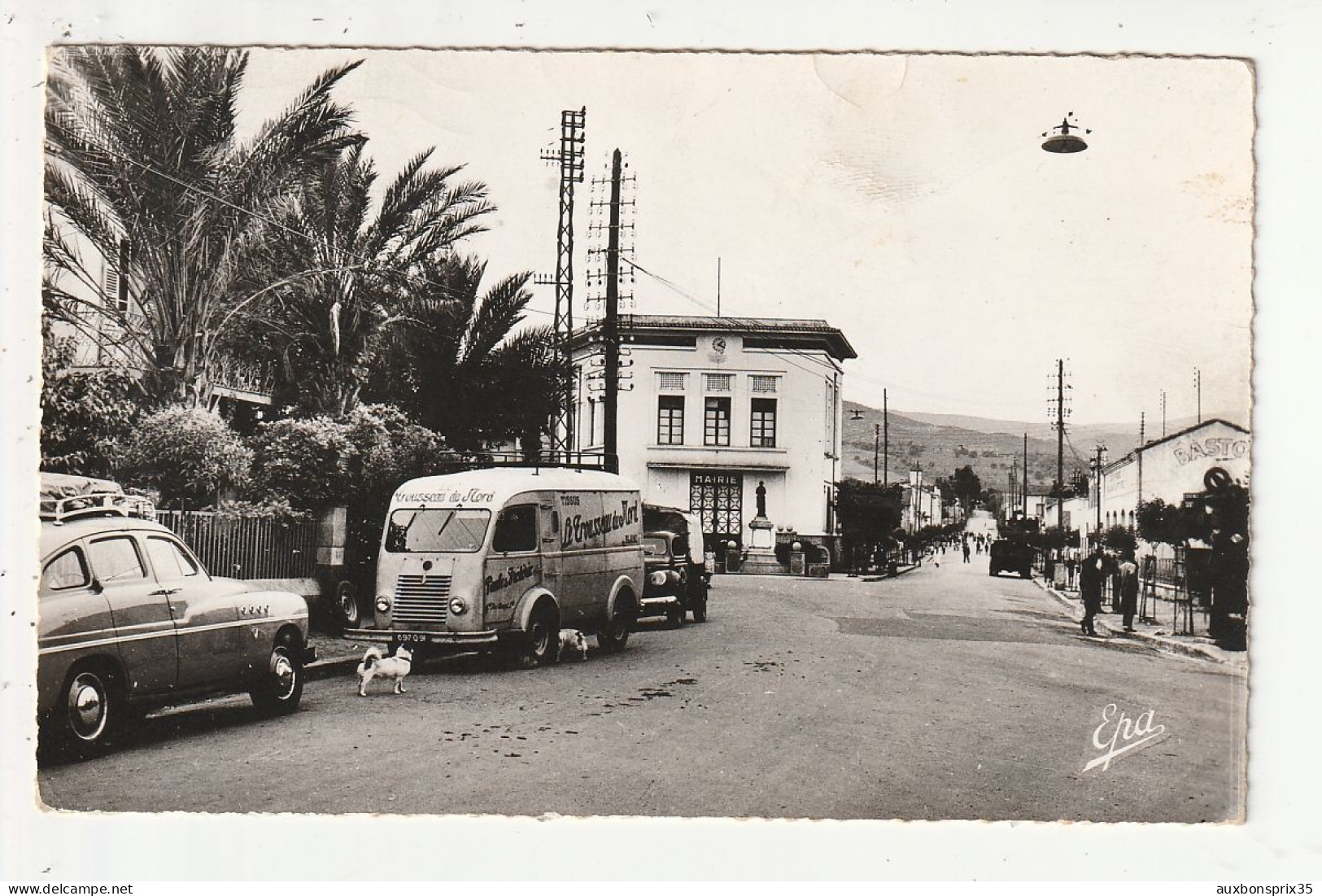 EL KSEUR - RUE PRINCIPALE ET LA MAIRIE - Sonstige & Ohne Zuordnung