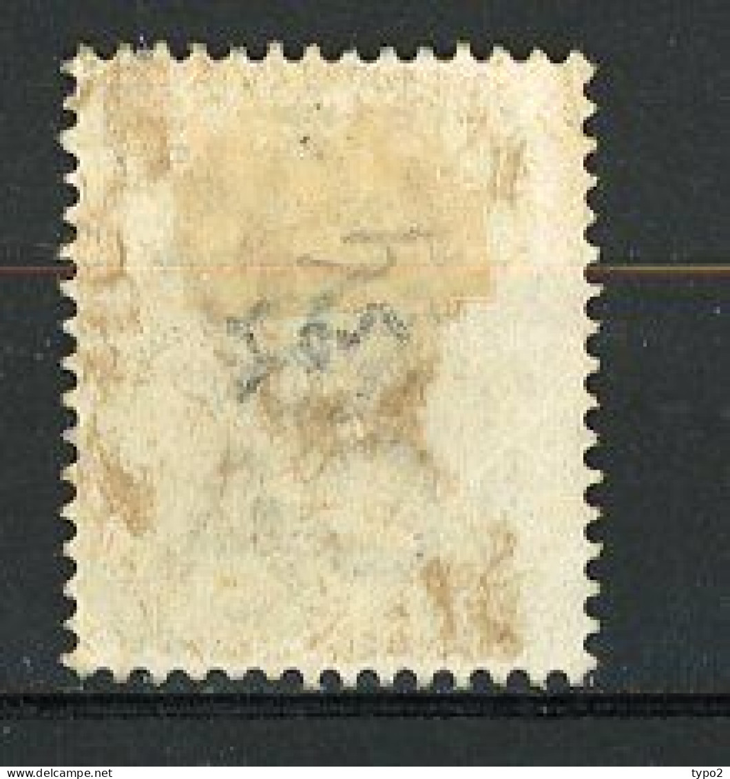 H-K  Yv. N° 34 ; SG N° 56 Fil CA (o)  2c Vert-gris  Victoria  Cote  1 Euro BE   2 Scans - Used Stamps