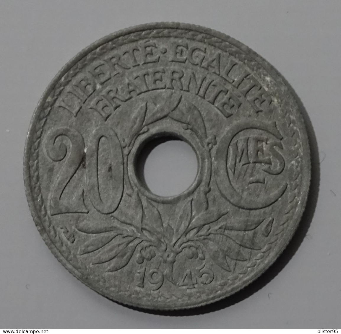 20 Centimes 1945 En Sup ,année Rare - 20 Centimes