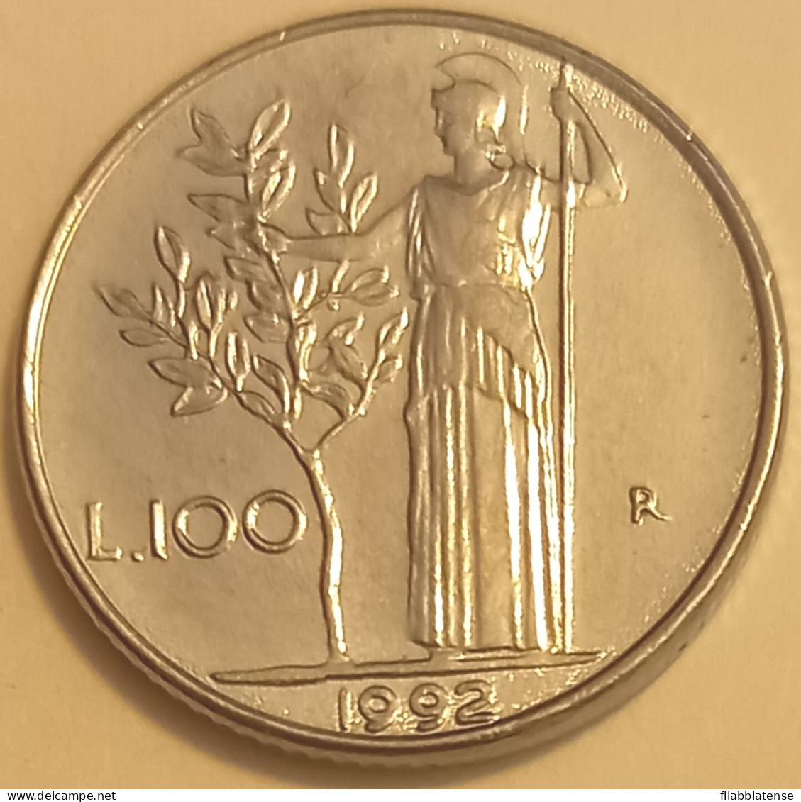 1992 - Italia 100 Lire   ------- - 100 Lire