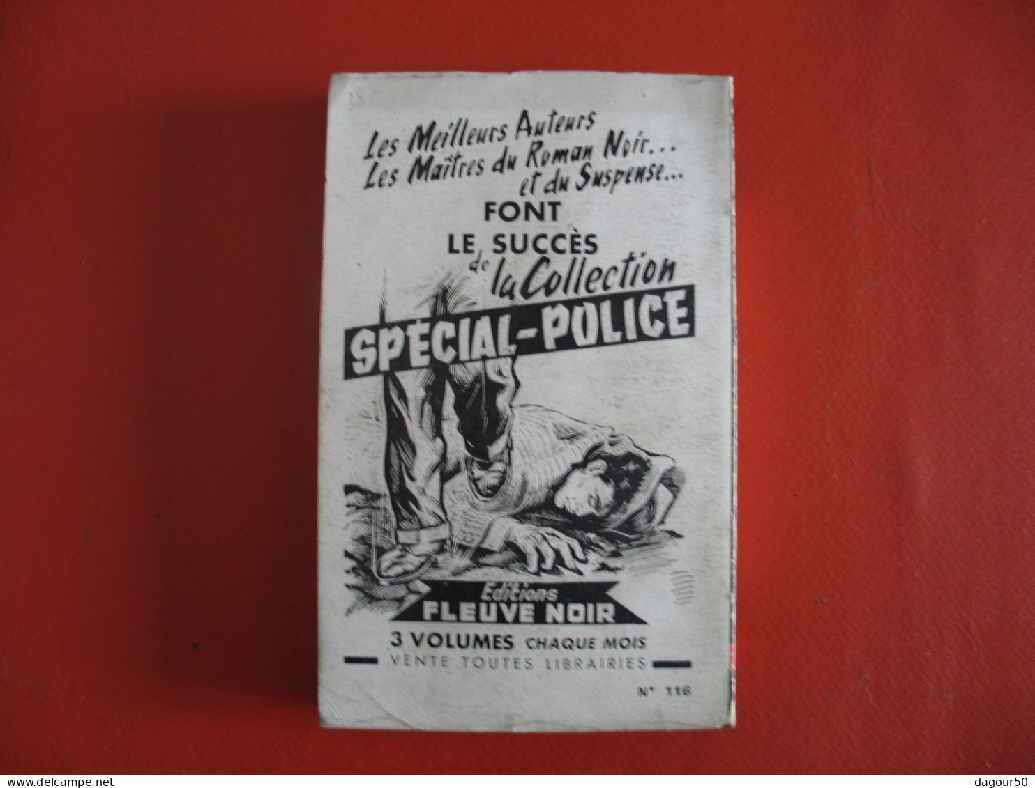 Coup De Torchon Au Paradis,  A. Saint Moore - Fleuve Noir Spécial Police N°116 - EO 1957. - Fleuve Noir