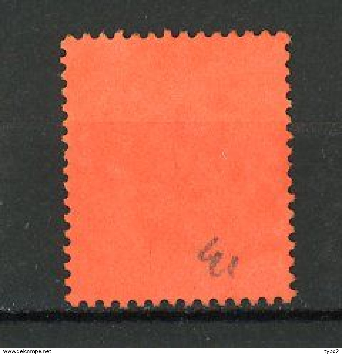 H-K  Yv. N° 41 ; SG N° 38 Fil CA (o)  10c Violet S Rouge  Victoria  Cote  1 Euro BE   2 Scans - Usados