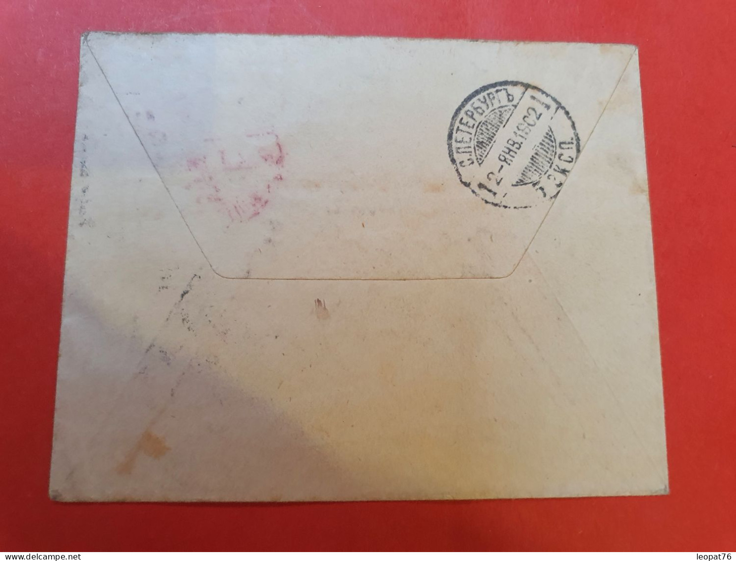 Russie - Enveloppe Pour La France En 1902 - D 265 - Cartas & Documentos