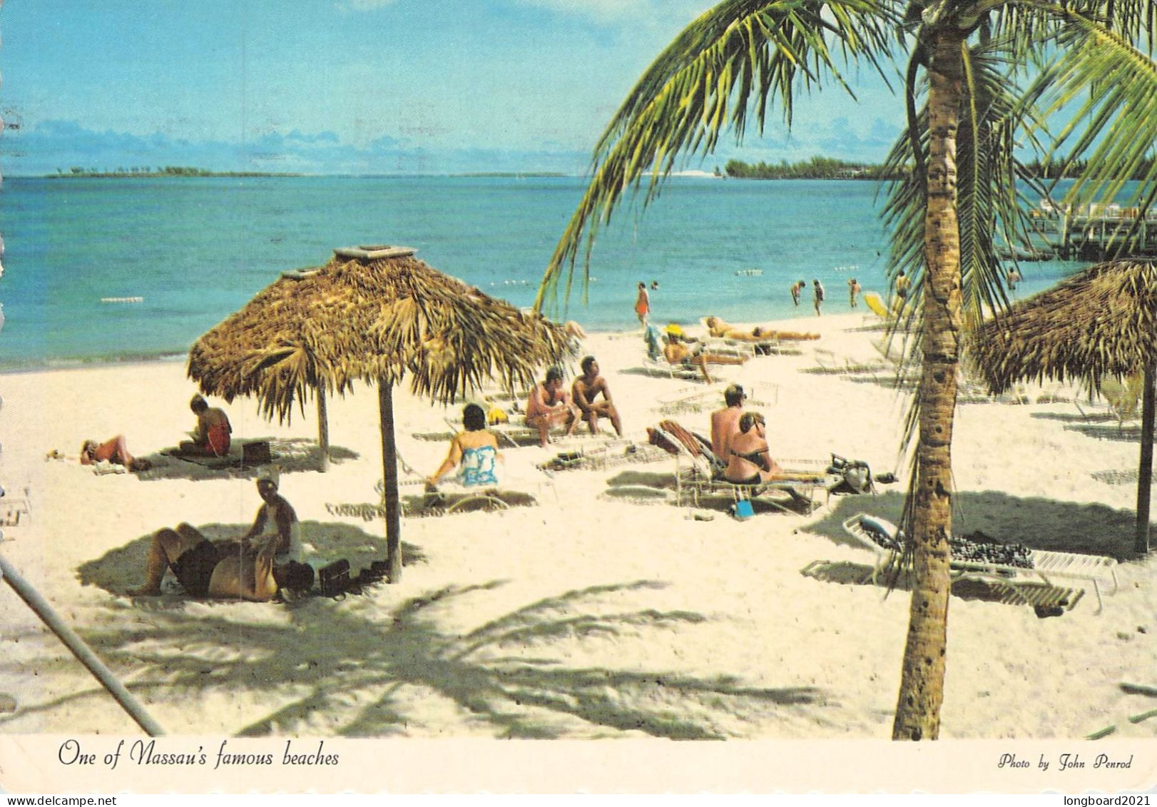 BAHAMAS - PICTURE POSTCARD 1981 - BERLIN /1374 - Bahamas (1973-...)