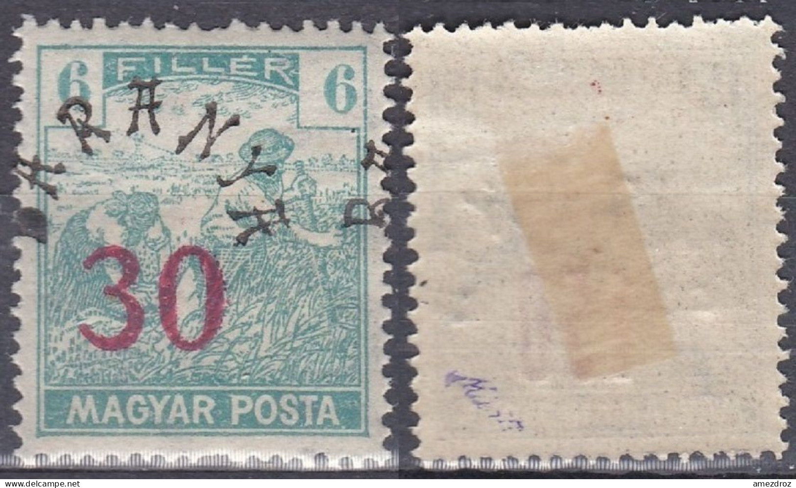 Hongrie Baranya 1919 * Semeurs (K4) - Baranya