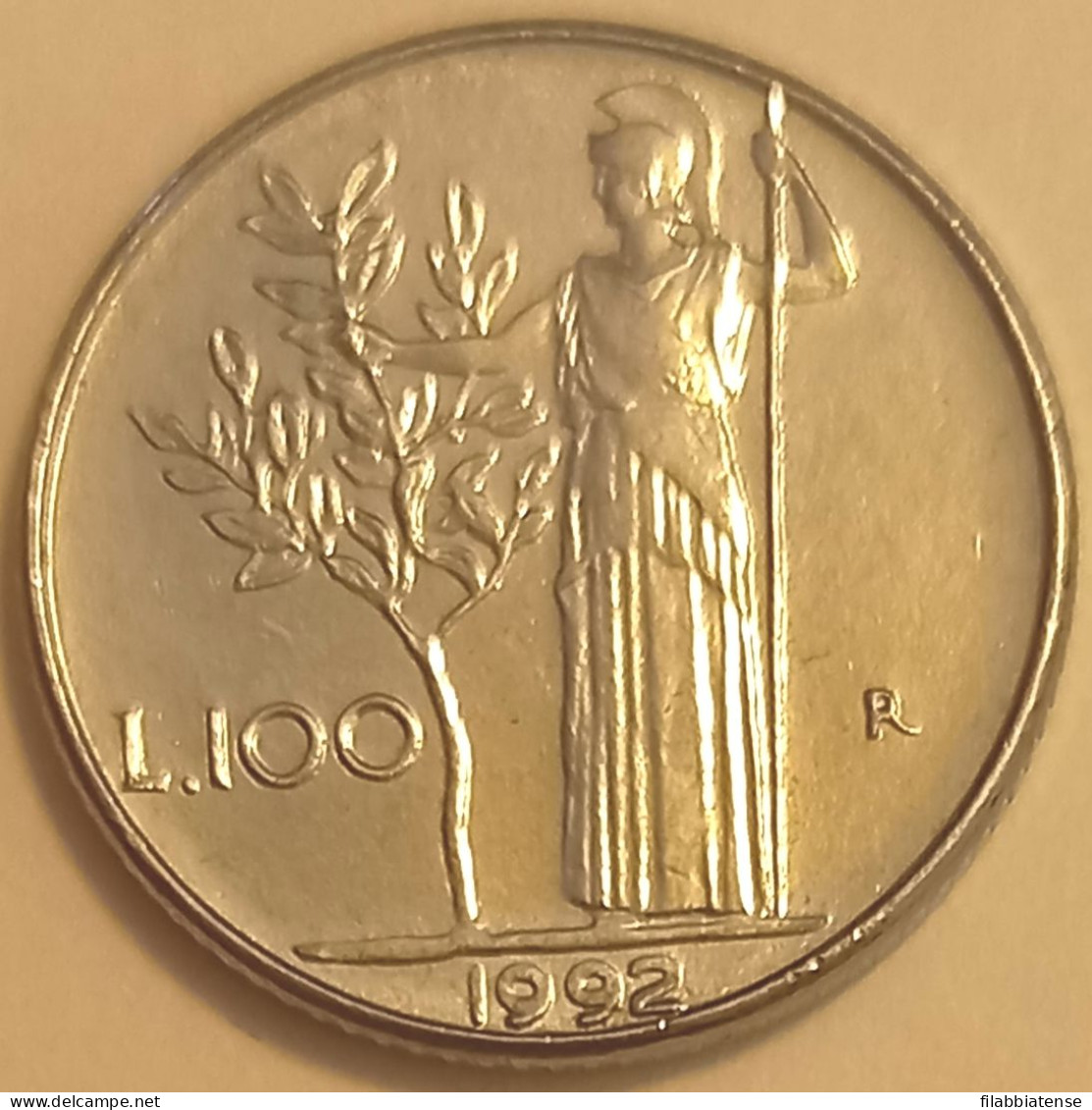 1992 - Italia 100 Lire   ------- - 100 Lire