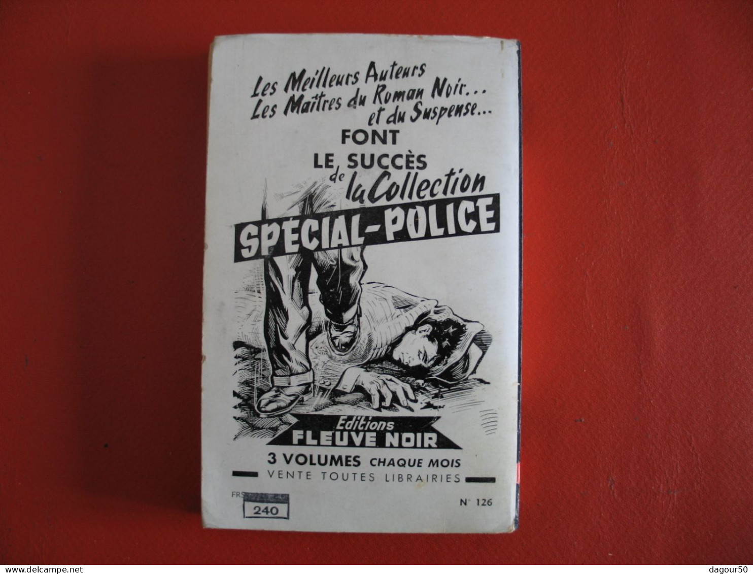 A Vent D'orage,  M.G. Braun - Fleuve Noir Spécial Police  N° 126 - EO 1957. - Fleuve Noir