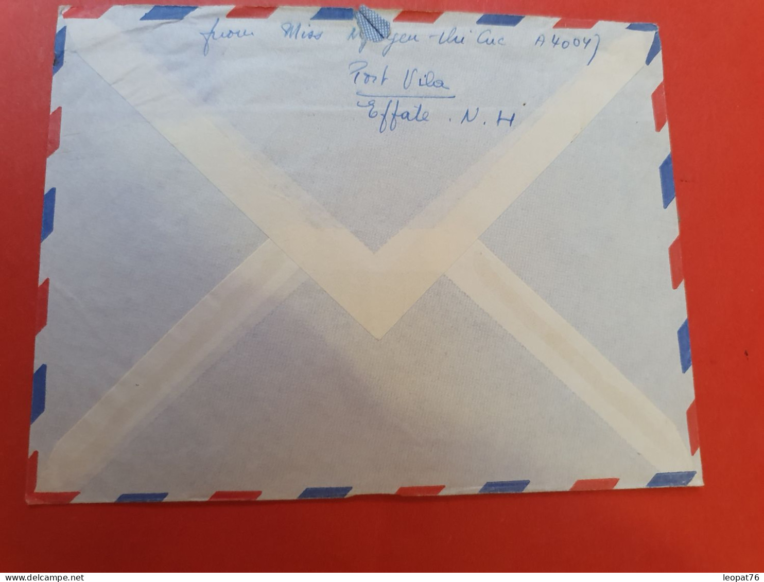 Nouvelle Hébrides - Enveloppe De Port Vila Pour Les USA En 1975 - D 270 - Lettres & Documents