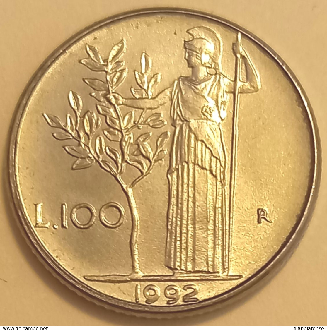 1992 - Italia 100 Lire   ------- - 100 Lire