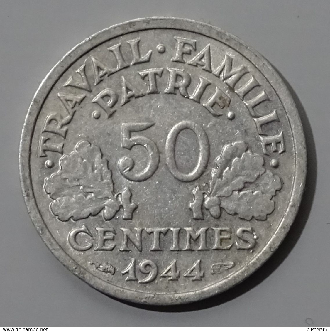 50 Centimes 1944 Etat Francais En Sup - 50 Centimes