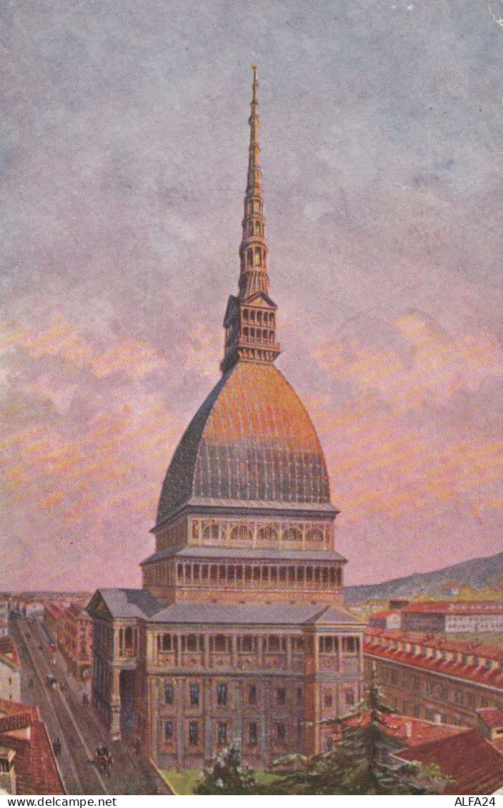 CARTOLINA 1918 TORINO MOLE ANTONELLIANA  (RY19 - Mole Antonelliana