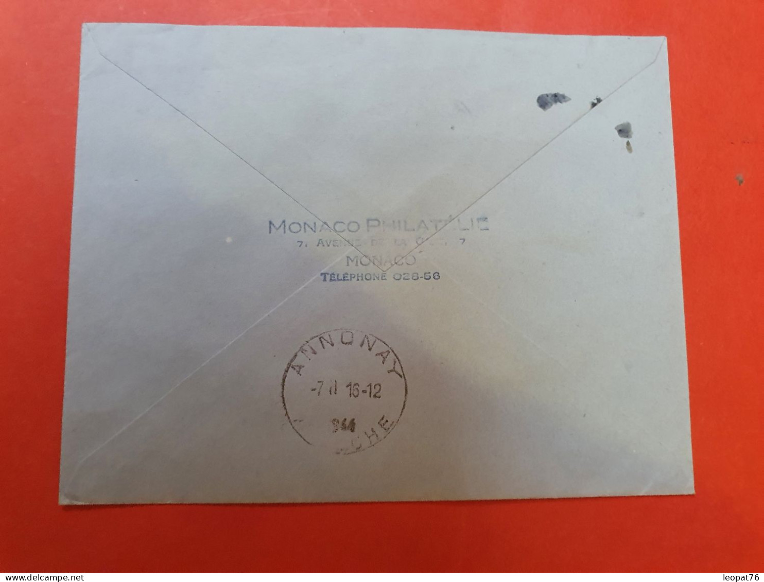 Monaco - Enveloppe En Recommandé Pour Annonay En 1944 - D 276 - Covers & Documents