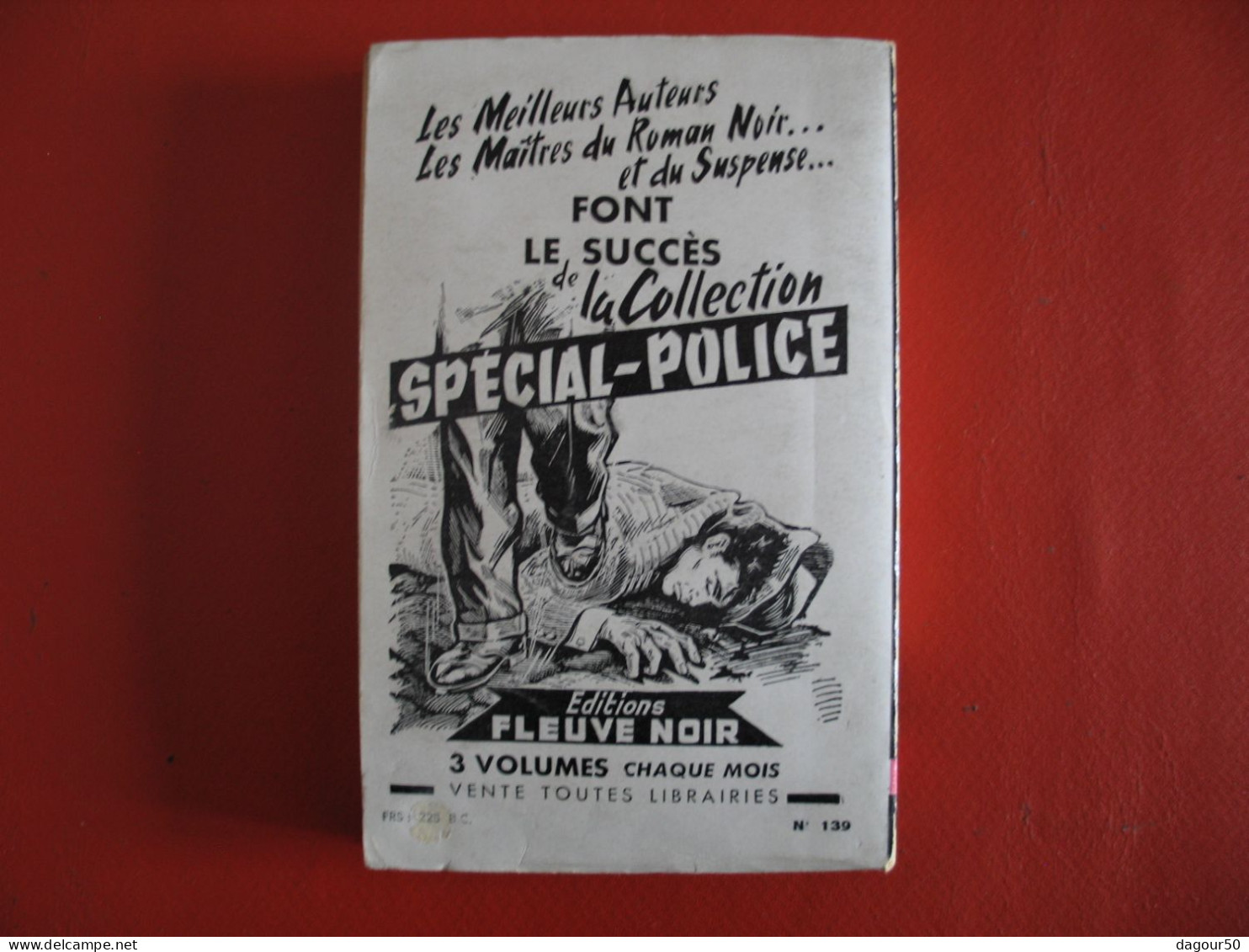 De Main  De Maître,  Alain Page - Fleuve Noir Spécial Police N° 139 - EO 1957. - Fleuve Noir