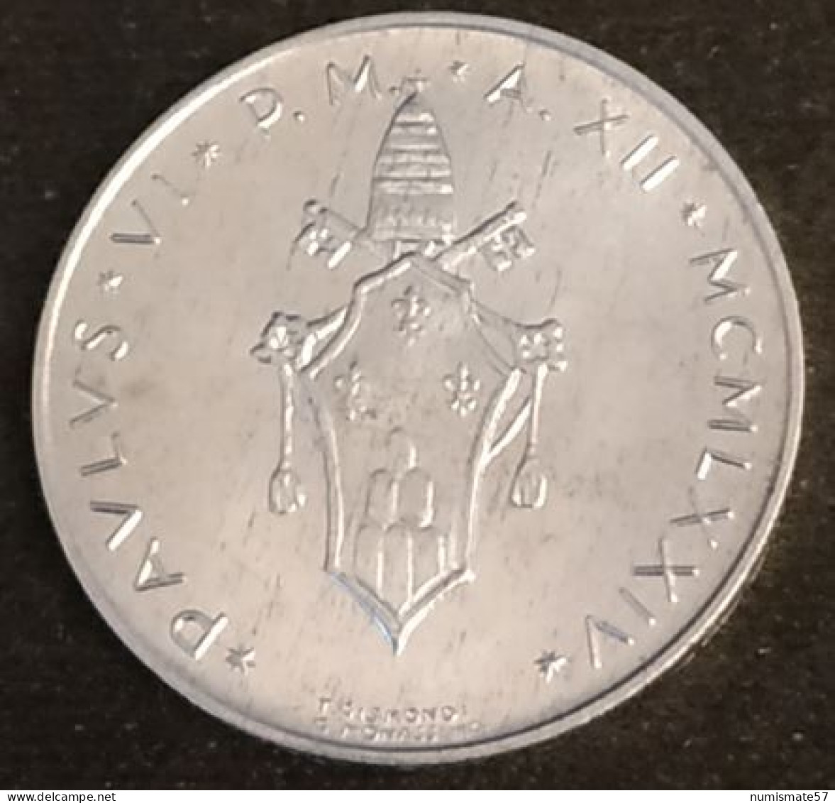 VATICAN - VATICANO - 5 LIRES 1974 - Paul VI - Neuve - UNC - KM 118 - ( Pélican - Lire ) - Vatican