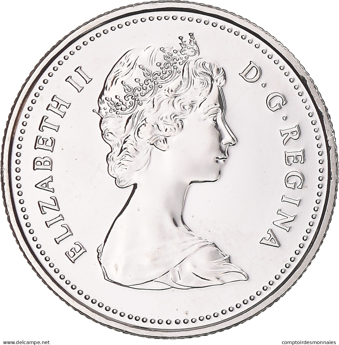 Monnaie, Canada, Elizabeth II, 25 Cents, 1981, Royal Canadian Mint, Ottawa, BU - Canada