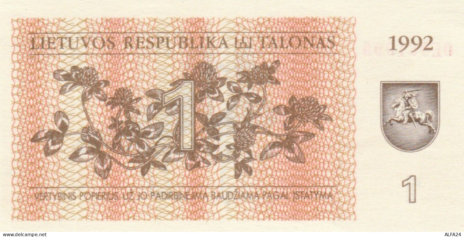 BANCONOTA LITUANIA 1 UNC (RY1614 - Lituania