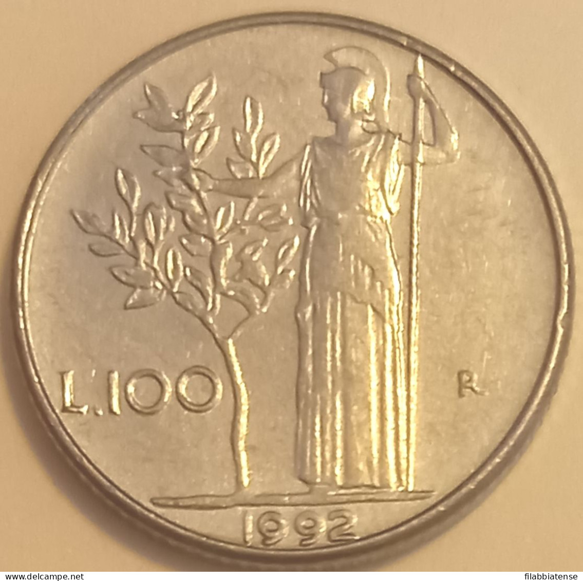 1992 - Italia 100 Lire   ------- - 100 Lire