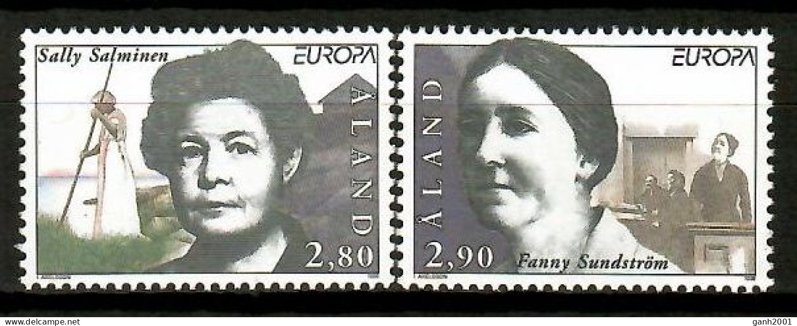 Aland 1996 / Europa CEPT Famous Women MNH Mujeres Célebres / Kf11  18-25 - 1996
