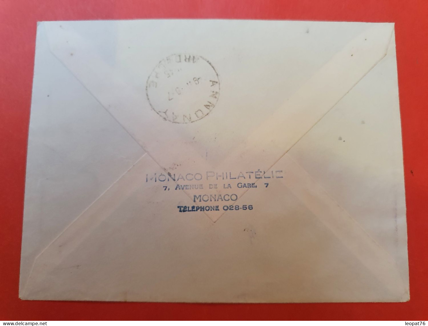 Monaco - Enveloppe En Recommandé Pour Annonay En 1945 - D 289 - Lettres & Documents
