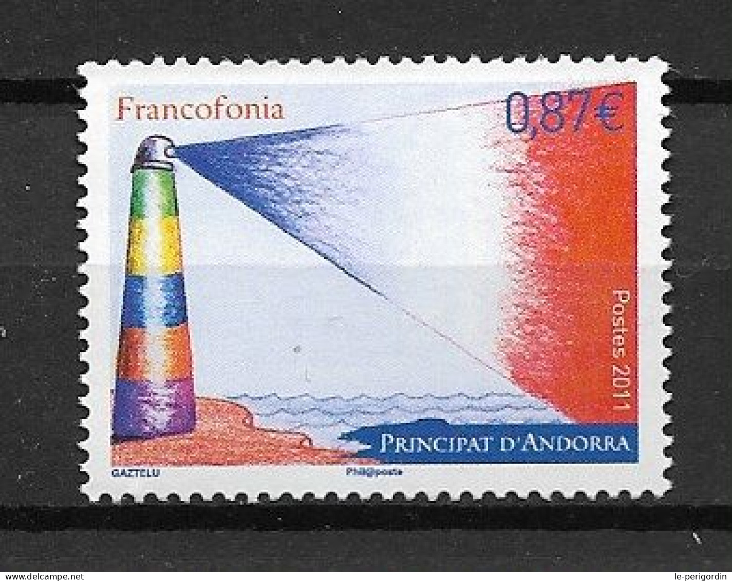 ANDORRE FR ,  No 705 , NEUF , ** , SANS CHARNIERE, TTB . - Unused Stamps