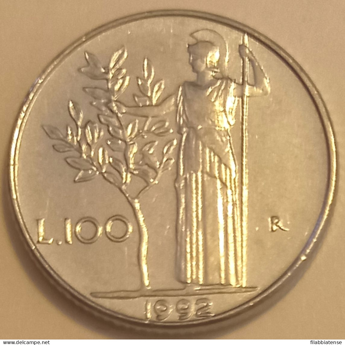 1992 - Italia 100 Lire   ------- - 100 Lire