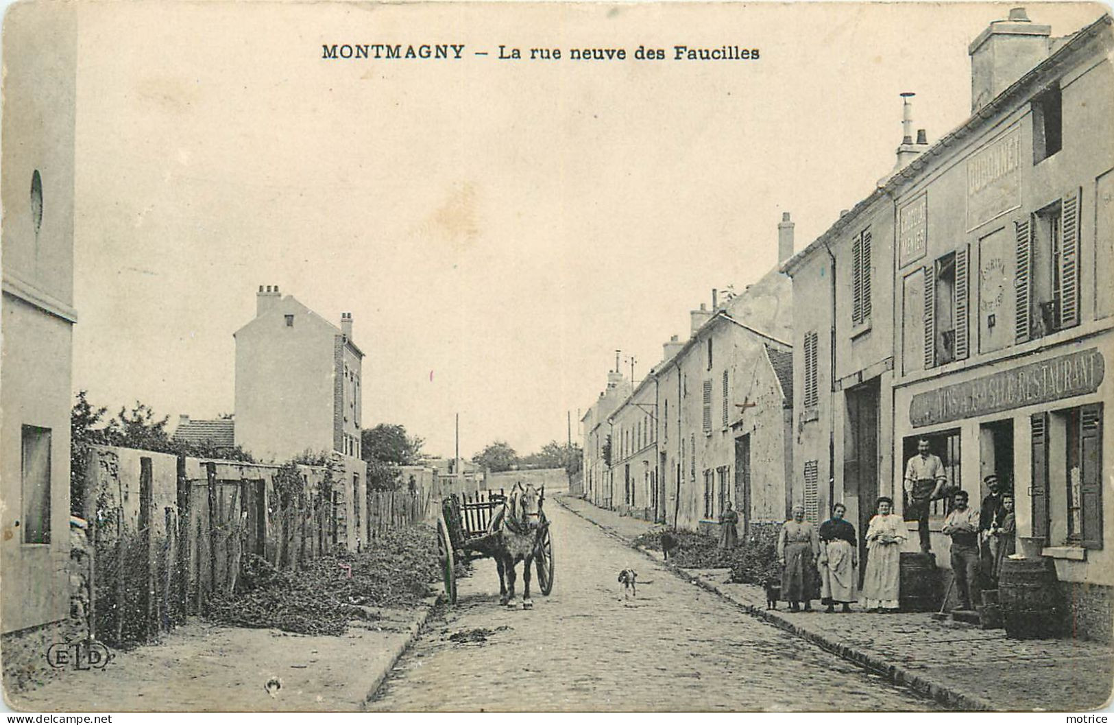 MONTMAGNY - La Rue Neuve Des Faucilles. - Montmagny