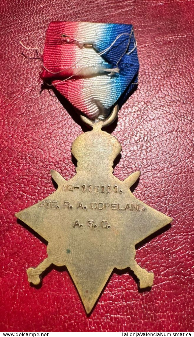 Gran Bretaña Medalla Estrella 1914-15 - Otros & Sin Clasificación