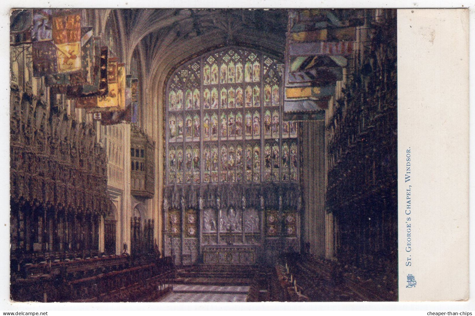 WINDSOR - St. George's Chapel - Tuck Oilette 6164 - Windsor Castle