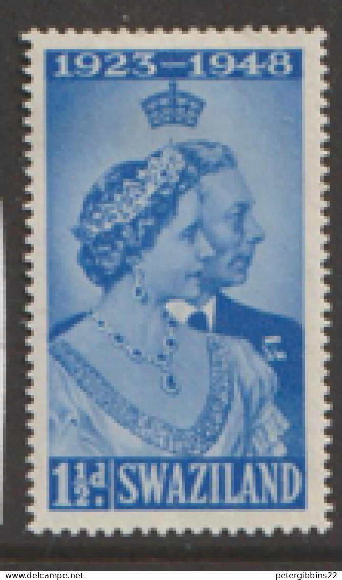 Swaziland  1948   SG  46  Silver Wedding  Mounted Mint - Swaziland (...-1967)