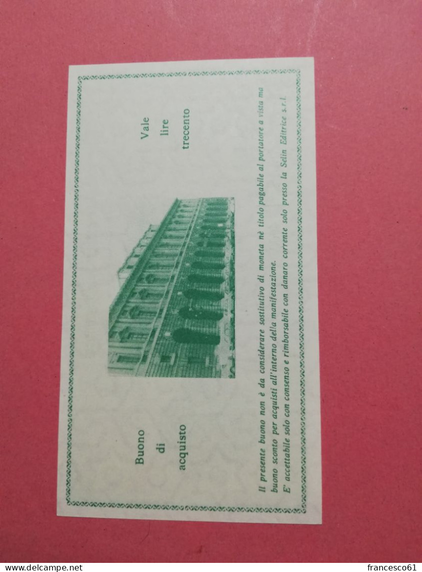 B6 BUONO ACQUISTO IL GAZZETTINO NUMISMATICO SANTA SEVERINA CATANZARO 1976  Fior Di Stampa - [10] Cheques Y Mini-cheques