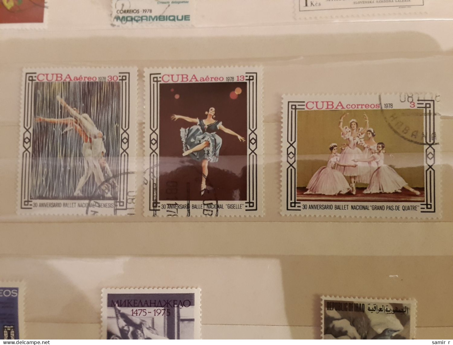 1978	Cuba	Art Ballet  (F74) - Gebruikt