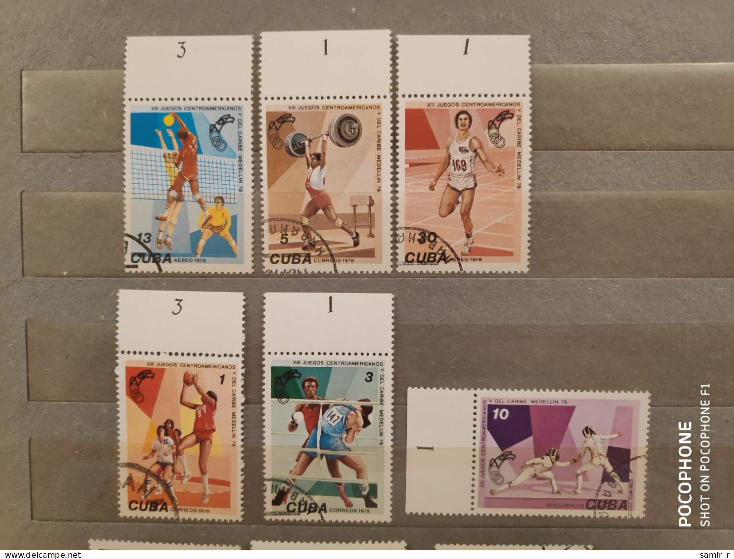 1978	Cuba	Sport (F74) - Used Stamps