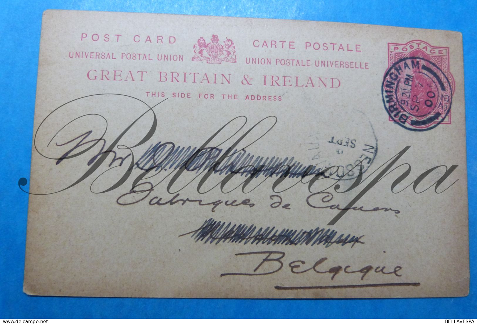 Post Card  Birmingham 1900 - Andere & Zonder Classificatie
