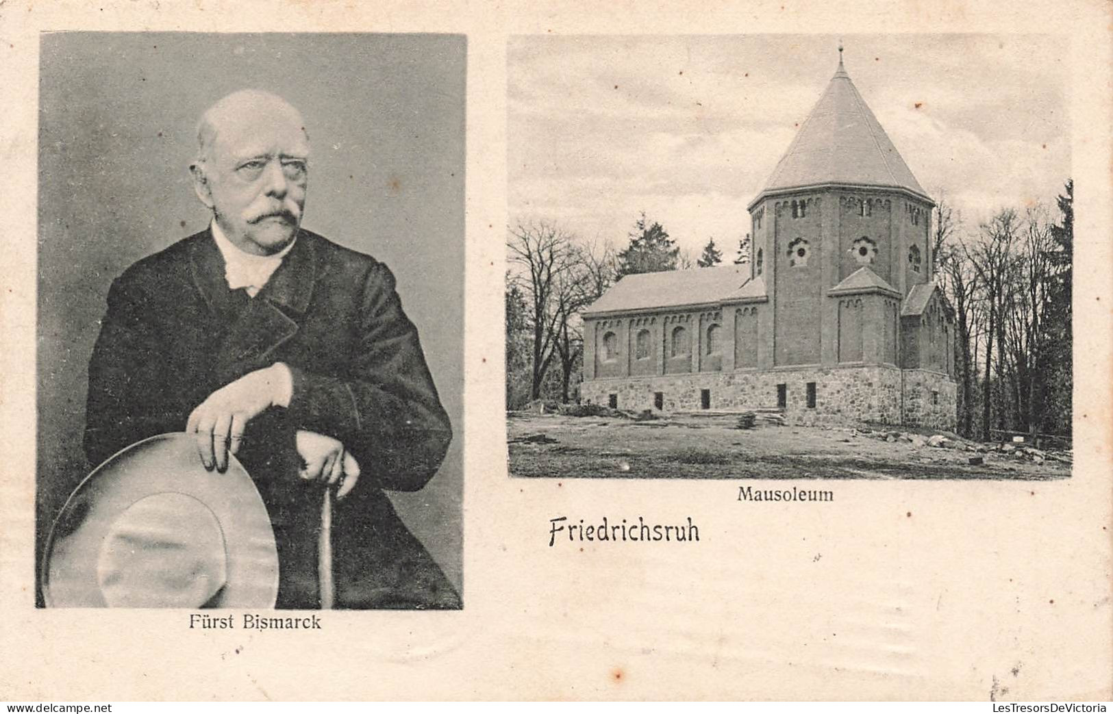 CELEBRITE - Personnage Historique - Friedrichsruh - Mausoleum - Fürst Bismarck - Carte Postale Ancienne - Personajes Históricos