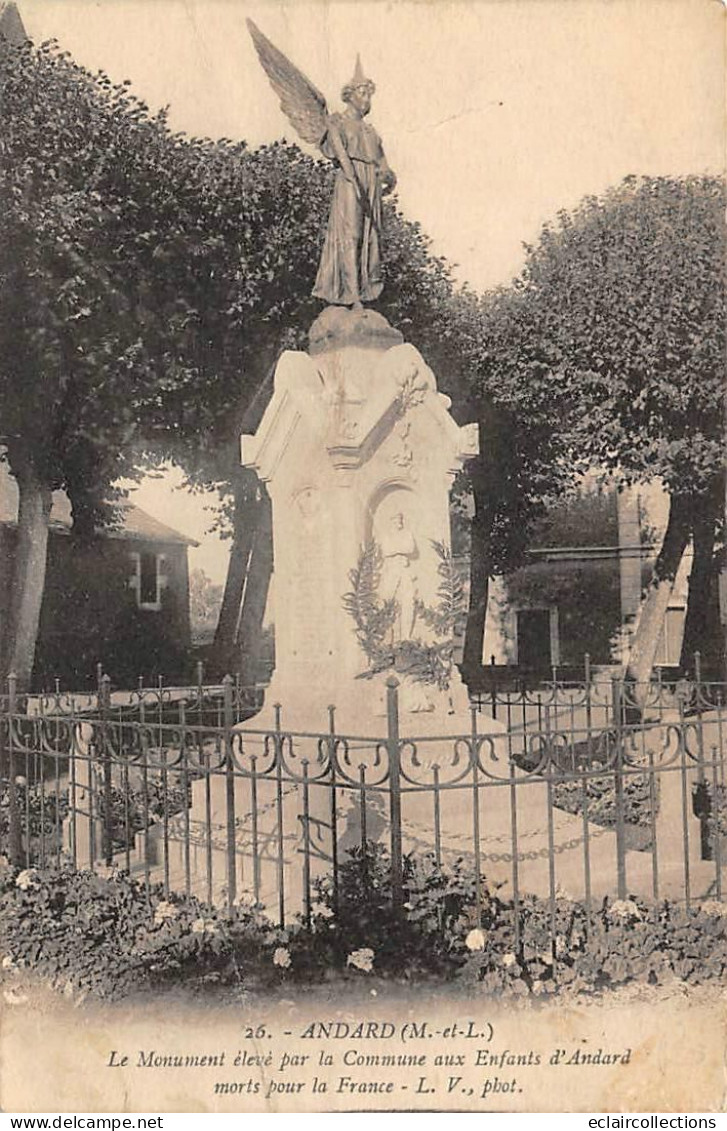 Andard           49      Le Monuments Aux Morts   élevé Aux Enfants D'Andard        (voir Scan) - Other & Unclassified