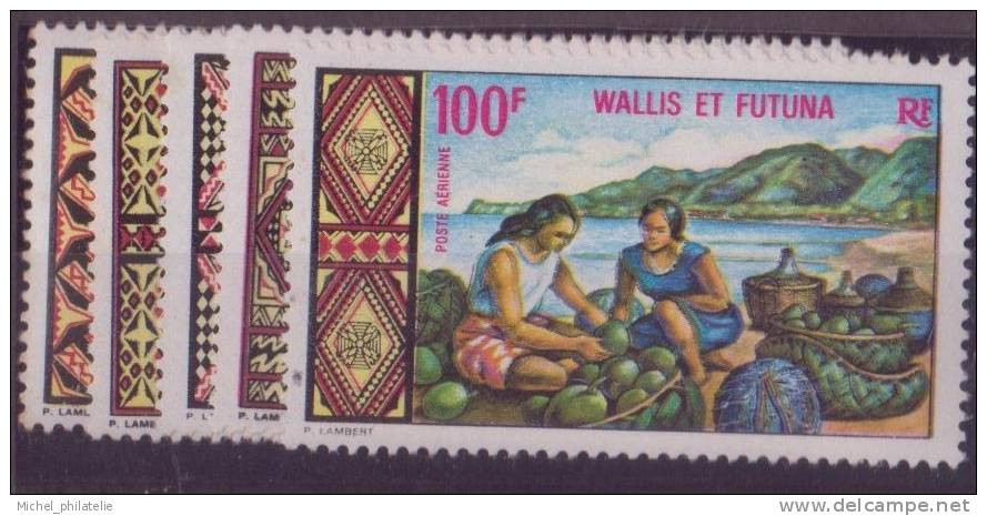Wallis Et Futuna - Poste Aérienne - YT N° 33 à 37 ** - Neuf Sans Charnière - Nuovi