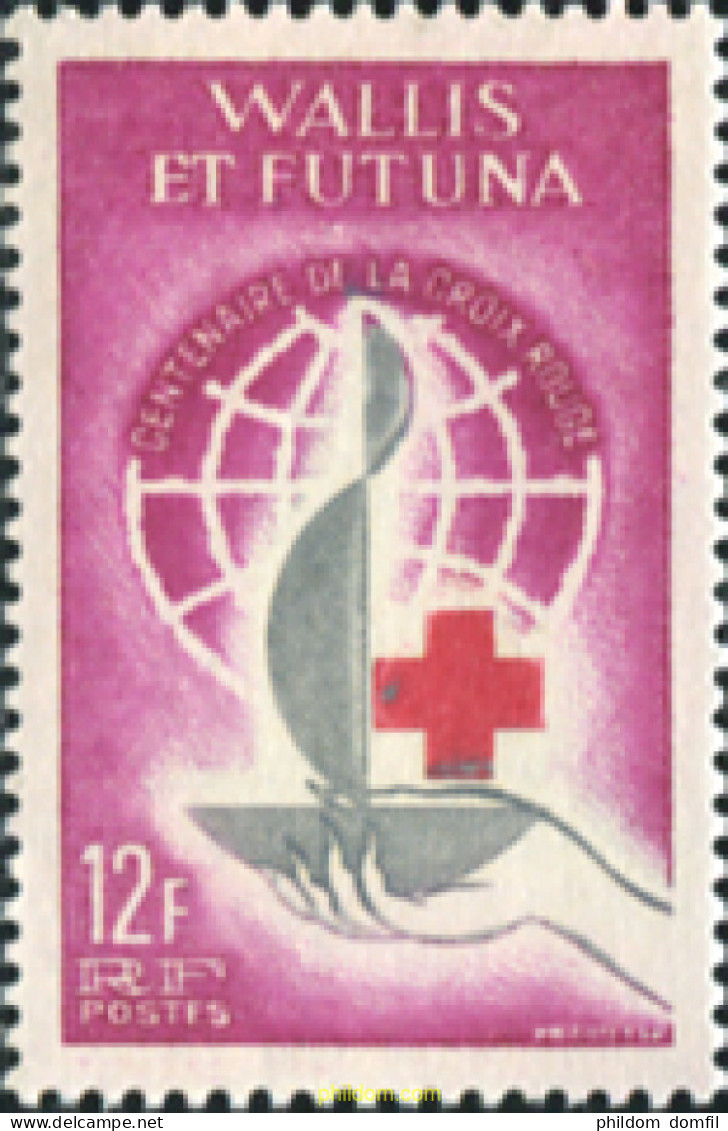 574198 MNH WALLIS Y FUTUNA 1963 CRUZ ROJA - Unused Stamps