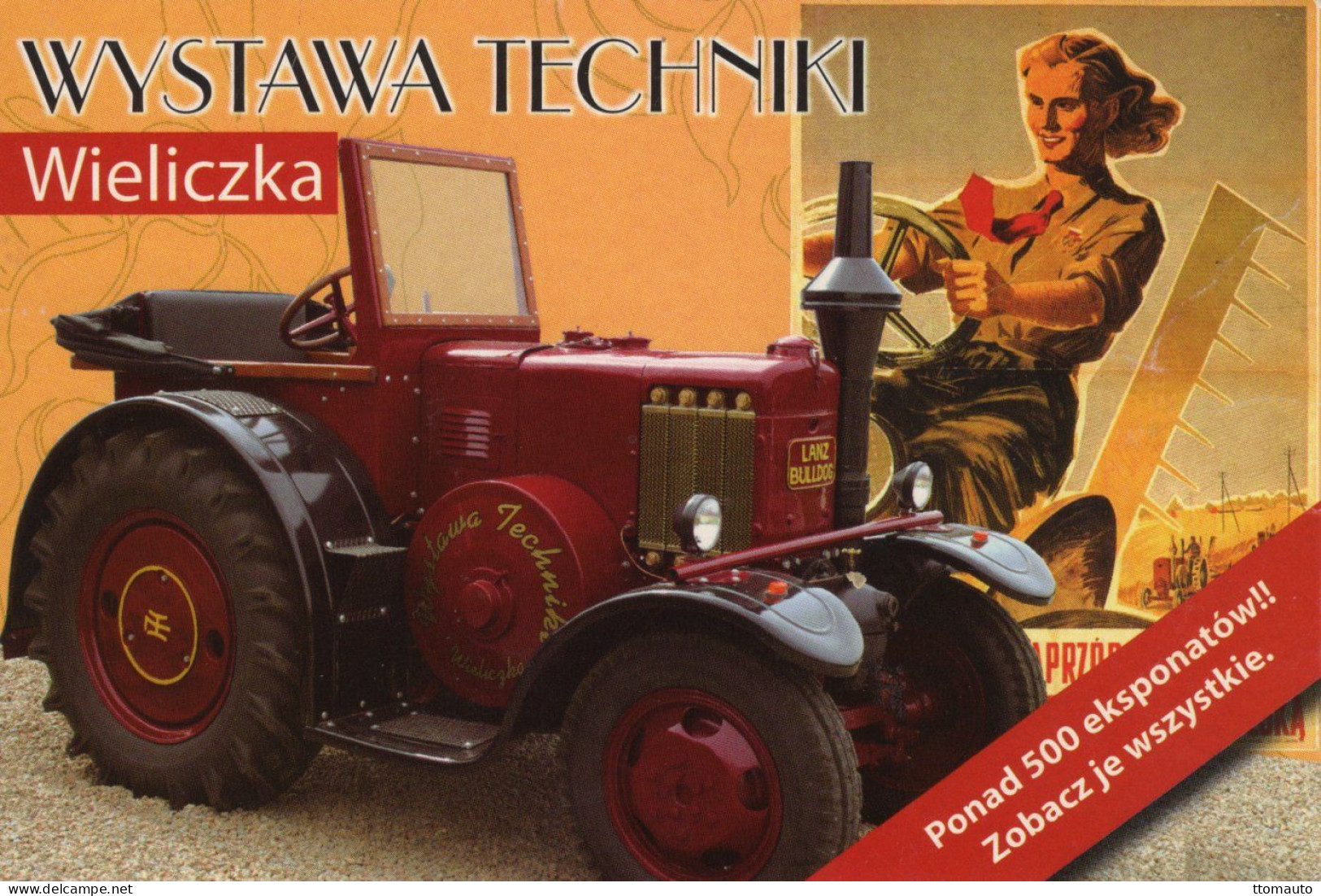 Lanz Bulldog Tracteur - Polish Publicité D'epoque - CPM - Traktoren