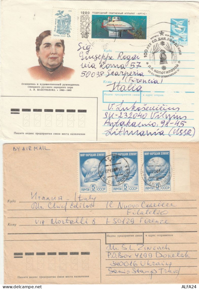 4 INTERI RUSSIA (RY2567 - Entiers Postaux